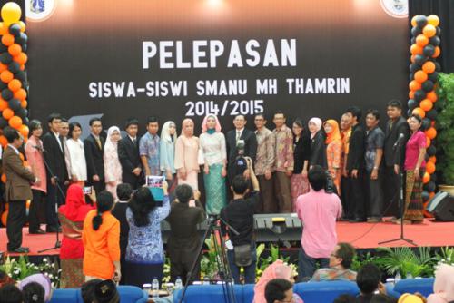 Pelepasan Peserta Didik Tahun Pelajaran 2014/2015