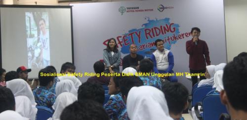 Safety Riding SMANU MH Thamrin